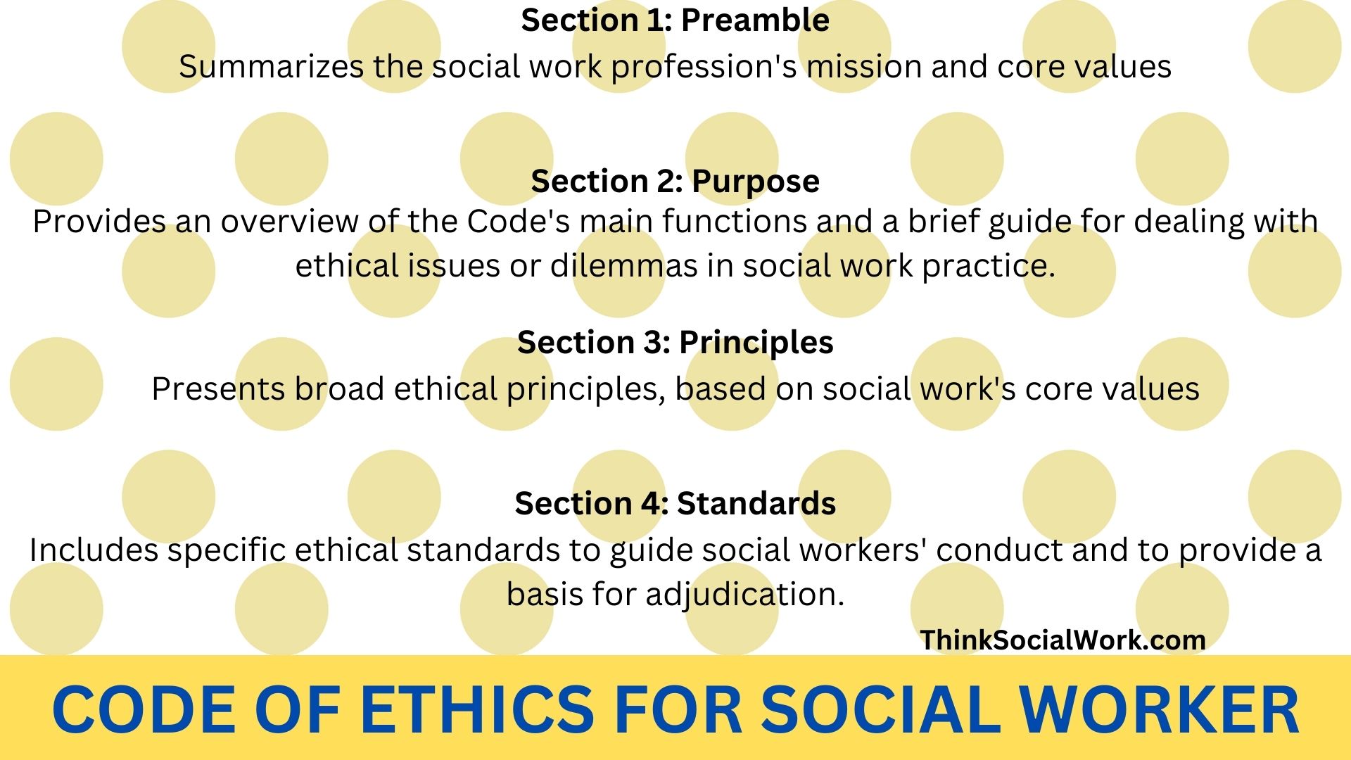 Social Work Values And Ethics - Think Social Work